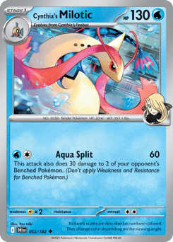 Cynthia's Milotic